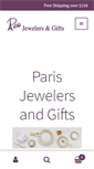 Mobile Screenshot of parisjewelers.com