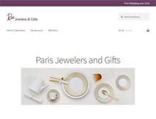 Tablet Screenshot of parisjewelers.com